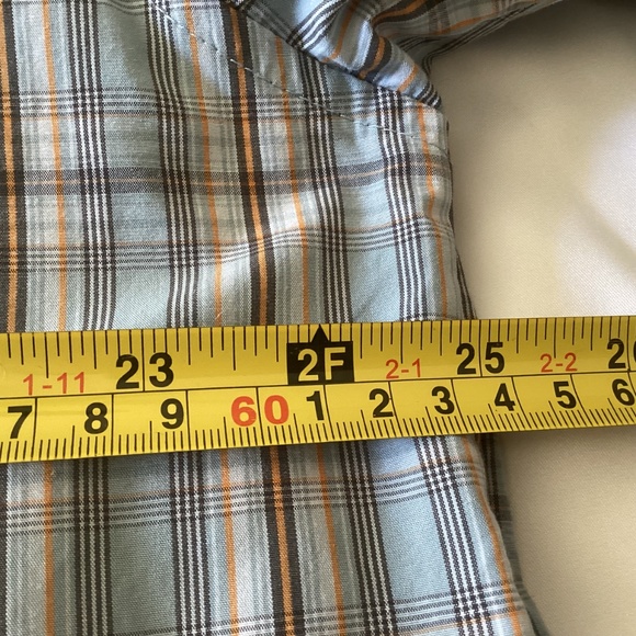 Men’s Columbia Omni Shade Striped Multicolored Short Sleeve Button Down XL - Picture 9 of 9